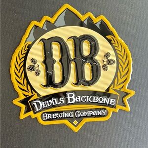 Devils Backbone Brewery Beer Sign